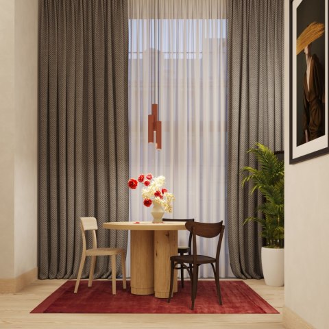 Kinkiet LAMPA ŚCIENNA SOLLUX LAGOS 2 ochra czerwona