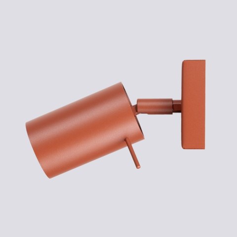 Kinkiet RING ochra czerwona