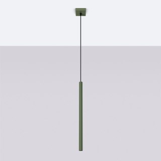 Lampa wisząca PASTELO 1 zielona oliwka
