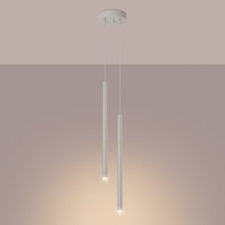 Sollux Lighting Lampa wisząca PASTELO 2 beżowa