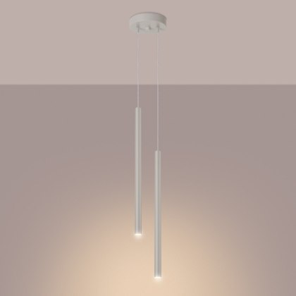 Sollux Lighting Lampa wisząca PASTELO 2 beżowa