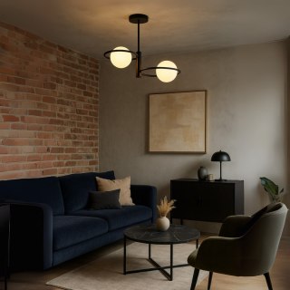 Plafon Dorado ring czarna 2 x E14 Light Prestige