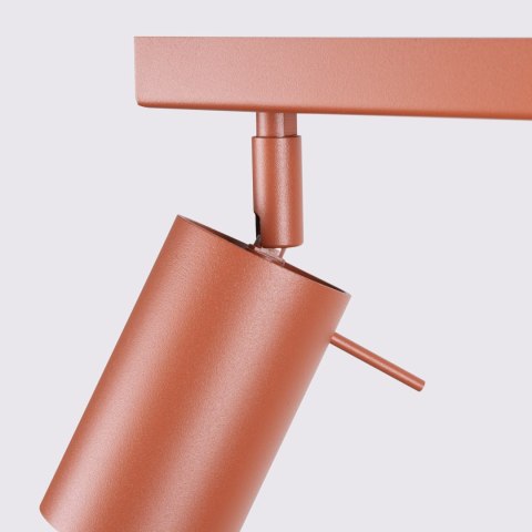 Plafon RING 4L ochra czerwona