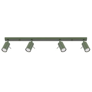 Plafon RING 4L zielony oliwkowy