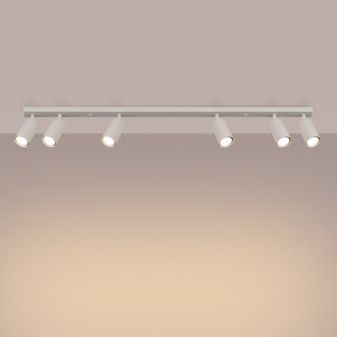 Plafon RING 6L beżowy