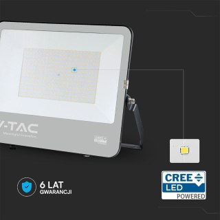 300W LED FLOODLIGHT-CREE CHIP(1M WIRE)CCT:4000K BLACK BODY 135LM/W 6YRS WARRANTY IP65 VT-44003 4000K 40500lm 6 lat Gwarancji