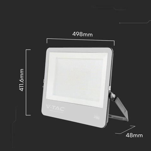 300W LED FLOODLIGHT-CREE CHIP(1M WIRE)CCT:4000K BLACK BODY 135LM/W 6YRS WARRANTY IP65 VT-44003 4000K 40500lm 6 lat Gwarancji