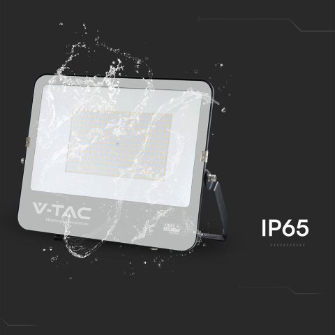 300W LED FLOODLIGHT-CREE CHIP(1M WIRE)CCT:4000K BLACK BODY 135LM/W 6YRS WARRANTY IP65 VT-44003 4000K 40500lm 6 lat Gwarancji