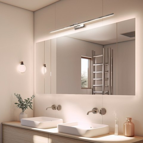 Kinkiet LED łazienkowy 120cm 22W chrom 4000K UNO-BH-003 IP44