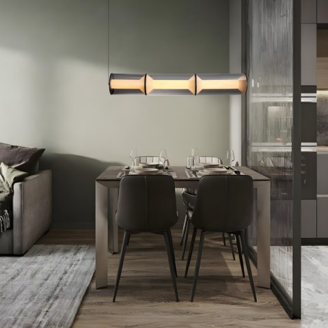 Lampa wisząca Aeris 3 linia dymna LED CCT Light Prestige