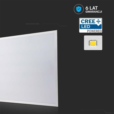 Panel LED V-TAC 36W 600x600 LED CREE CHIP backlight 33mm 120Lm/W VT-61036 6500K 4320lm 6 lat Gwarancji