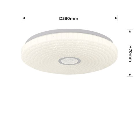 Plafon Solaro 40 cm biały LED 4000K Light Prestige