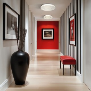 Plafon Tenaro 33 cm biały LED 4000K Light Prestige