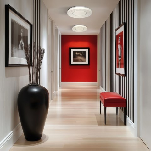 Plafon Tenaro 40 cm biały LED 4000K Light Prestige