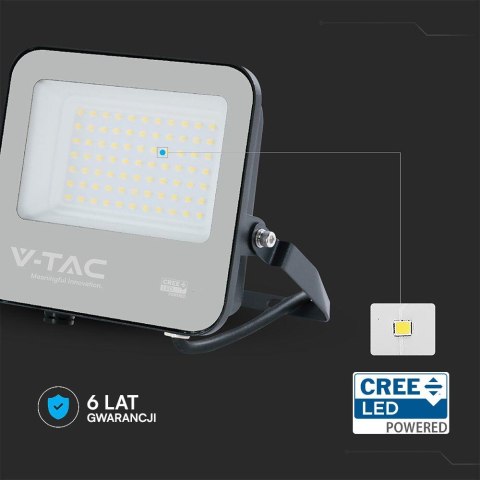 Projektor LED V-TAC 50W 135Lm/W CREE CHIP IP65 VT-4455 4000K 6750lm 6 lat Gwarancji