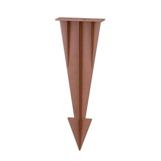 Szpilka kotwa mocowanie do ziemi opraw VT-409 100x35x274mm Braz Corten VT-12050-C
