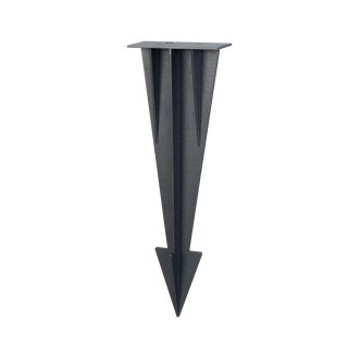 Szpilka kotwa mocowanie do ziemi opraw VT-409 100x35x274mm Czarna VT-12050-B