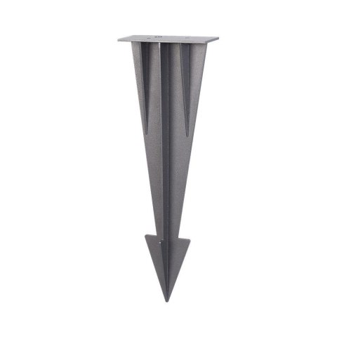 Szpilka kotwa mocowanie do ziemi opraw VT-409 100x35x274mm Szary Antracyt VT-12050-DG