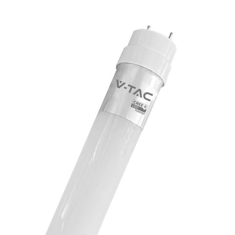 Tuba świetlówka LED T8 V-TAC CREE CHIP 120cm 18W G13 nano plastic 100Lm/W VT-121 4000K 1850lm 6 lat gwarancji