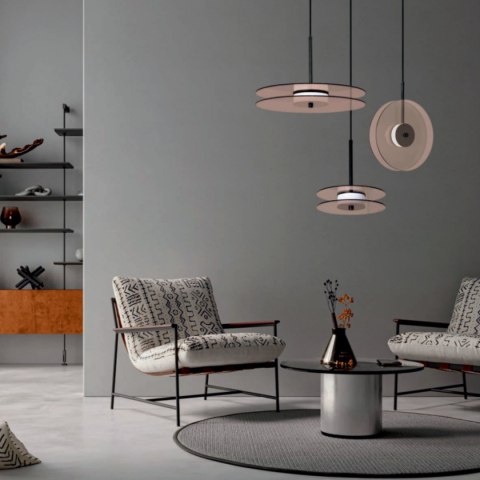 Light Prestige Wisząca lampa Casy dymna LED CCT