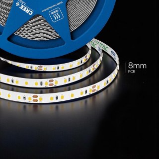120 10W LED STRIP LIGHT WITH CREE CHIP 4000K IP20 24V 8MM DOUBLE PCB