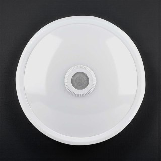 12W LED DOME LIGHT WITH SENSOR WITH CREE CHIP 4000K WHITE BODY