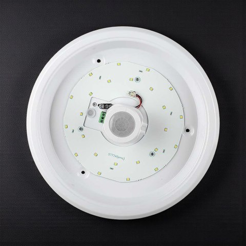 12W LED DOME LIGHT WITH SENSOR WITH CREE CHIP 4000K WHITE BODY