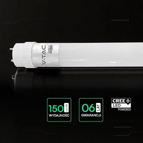 7W T8 NANO PLASTIC TUBE-NON ROTATABLE(60CM) CREE 4000K 6YRS WARRANTY