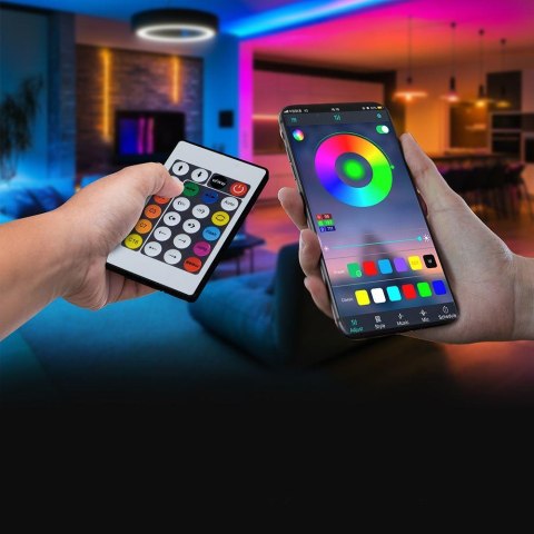 Neon flex V-TAC 5mb Strownik USB Magic RGB DC 5V VT-562 RGB 3 lata gwarancji