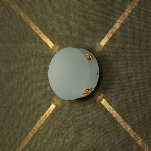 Oprawa ścienna V-TAC 4W LED IP65 biała okrągła VT-706 4000K 428lm 3 lata gwarancji