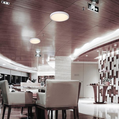 Oprawa sufitowa V-TAC LED 36W CCT 390x35mm pilot VT-7737 3000K-4500K-6500K 3240lm