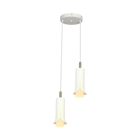 Oprawa zwieszana V-TAC 2X10W LED 177x20cm biały, złoty VT-89026 3000K 1200lm