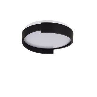 Plafon Halo 27 cm czarny LED CCT Light Prestige