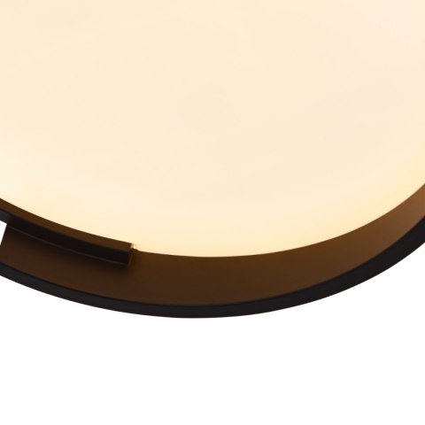 Plafon Halo 38 cm czarny LED CCT Light Prestige