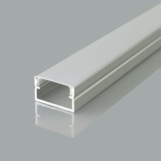 Profil aluminiowy anodowany V-TAC 2mb klosz mleczny 2000x17x10mm VT-71008 5 lata gwarancji