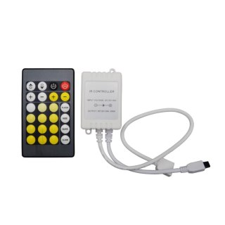 Sterownik taśm LED V-TAC IR CCT z pilotem 24 przyciski 3 lata gwarancji