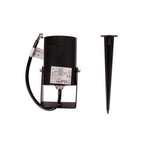 VT-80070 10W LED spike light aluminum COLORCODE:3000K black body IP65