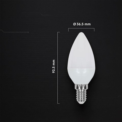 Żarówka LED V-TAC CREE CHIP 3,7W E14 świeczka VT-1818 4000K 320lm 6 lat gwarancji