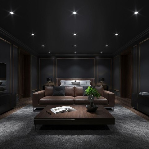 6W GU10 RIPPLE PLASTIC SPOTLIGHT WITH CREE CHIP 6500K 110'D 6YRS WARRANTY