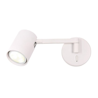 Kinkiet z wysięgnikiem Snow NEW biały 1xGU10 Light Prestige