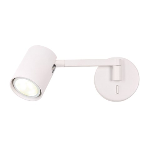 Kinkiet z wysięgnikiem Snow NEW biały 1xGU10 Light Prestige