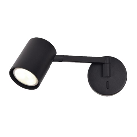 Kinkiet z wysięgnikiem Snow NEW czarny 1xGU10 Light Prestige