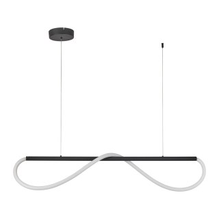 Lampa wisząca Meleca S czarna LED CCT Light Prestige