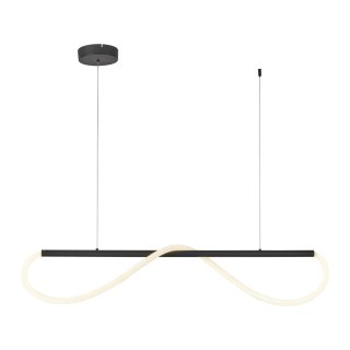 Lampa wisząca Meleca S czarna LED CCT Light Prestige
