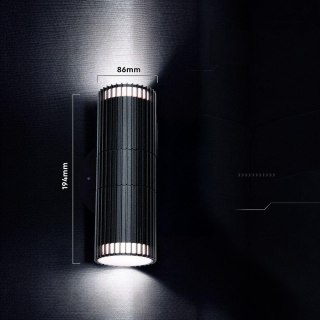 Oprawa kinkiet ścienny V-TAC GU10 czarny góra dół VT-10175 3 lata gwarancji