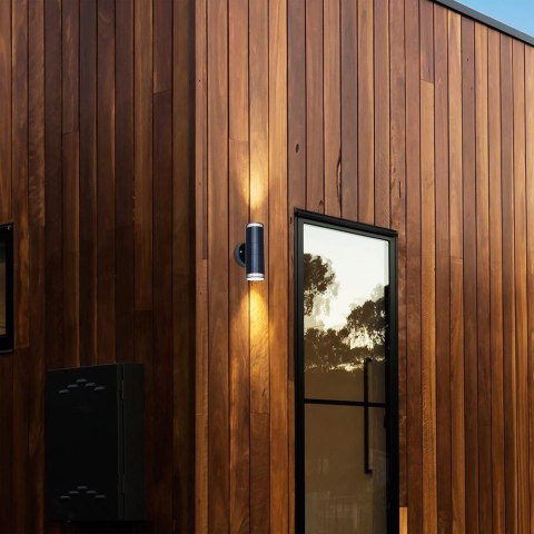 Oprawa kinkiet ścienny V-TAC GU10 czarny góra dół VT-10175 3 lata gwarancji