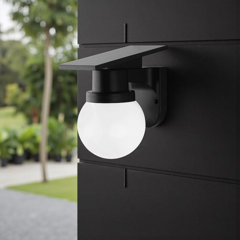 Oprawa kinkiet ścienny solarny V-TAC 0.9W LED zmiana barwy CCT IP54 pilot VT-11149CCT 3000K, 4000K, 6000K 120lm 3 lata gwarancji