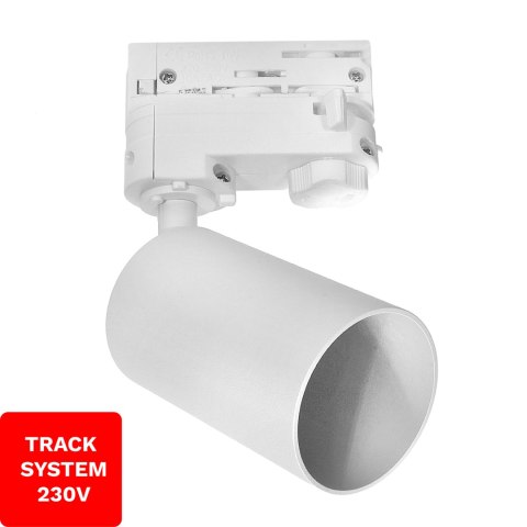 Reflektor szynowy Track System DD-05 biały