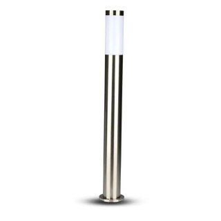 Słupek Ogrodowy V-TAC 80cm Stal Szczotkowana E27 VT-838-80 3 Lata Gwarancji
