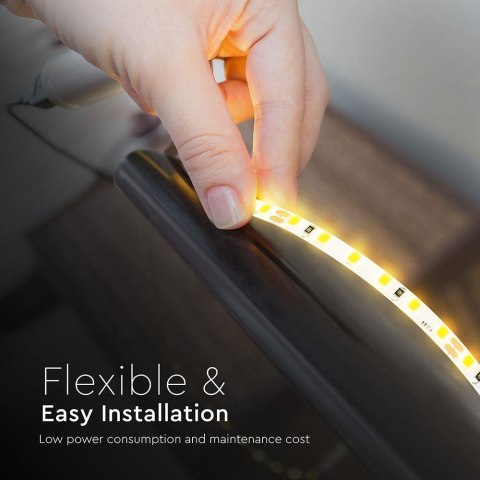 Taśma LED V-TAC CREE CHIP SMD2835 1200LED 24V IP20 2xPCB szerokość 5mm VT-2835 4000K 760lm 6 lat gwarancji